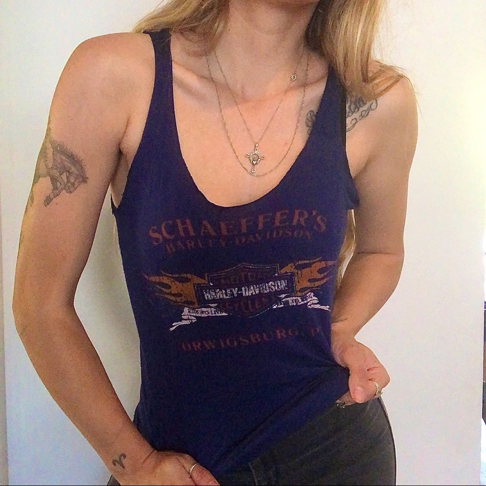 Harley Davidson tank